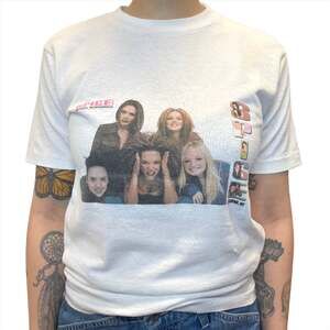 Y2K Spice Girls Single Stitch Made In Canada Officially Licensed Vintage T-Shirt